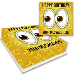 Eyes Emoji Birthday Cake Online