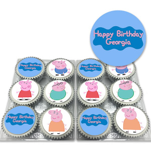 Peppa Pig Cupcakes Image