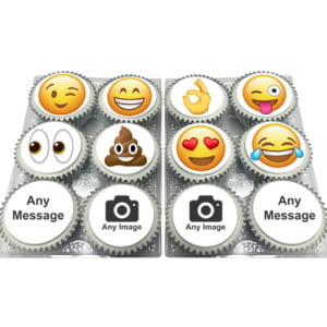 emoji cupcake