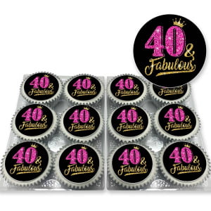 fab at 40 cupcakes