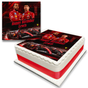 F!-Team-Photo-Cake-Ferrari