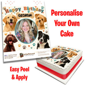 Cute-Dogs-Edible-Photo-on-Cake