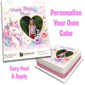 Unicorn-and-Flowers-Edible-Photo-on-Cake
